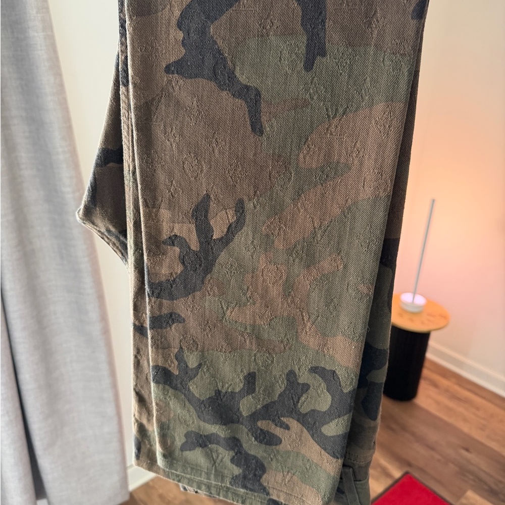 Louis Vuitton Supreme Murikami Camo Jeans